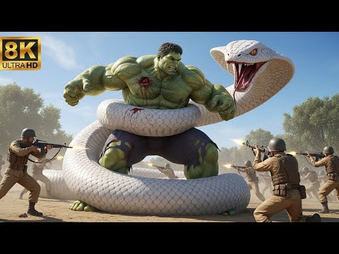 Hulk and Titanoboa Unleashed – Army vs Giants Full Battle (Full Cinematic Battle)