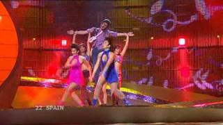 Eurovision 2008 Final 22 Spain *Rodolfo Chikilicuatre* *Baila El Chiki Chiki* 16:9 HQ