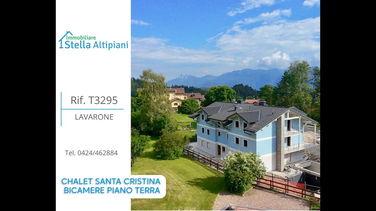 Video Lavarone - Chalet Santa Cristina Piano Primo T3295