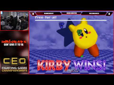 Unrivaled X Smash 64 - Hammerheart (Kirby) vs sHEERmADDNESS (Yoshi) - Losers Quarters