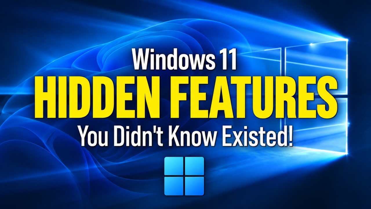 Windows 11 Hidden Features You Didn't Know Existed! 2026