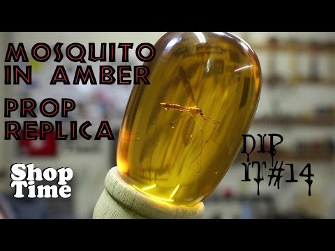 DipIt #14: Mosquito in Amber Prop Replica