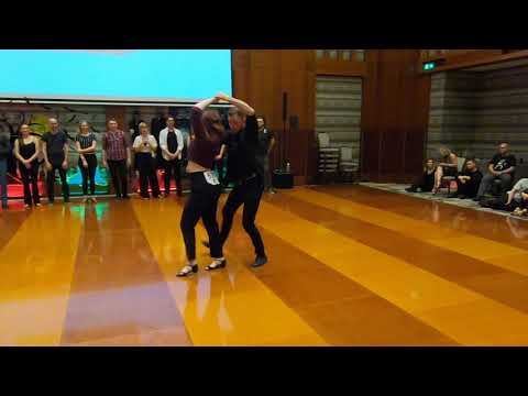 Lucio Ughi & Jennifer Ritzen - 2nd place Advanced Jack&Jill - Warsaw Halloween Swing 2019