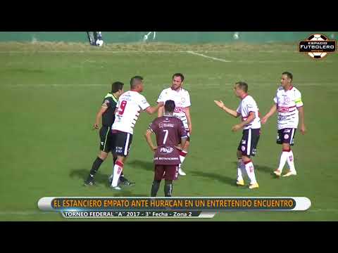 FEDERAL "A" 2017 - 3° FECHA - UNION ACONQUIJA 0-0 HURACAN (LH)