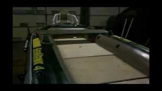 preview picture of video 'DIY Intex Seahawk 4 Inflatable Custom Bass Boat mod'