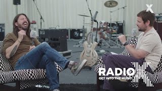 Dave Grohl meets Gordon Smart at Foo Fighters' Manchester show