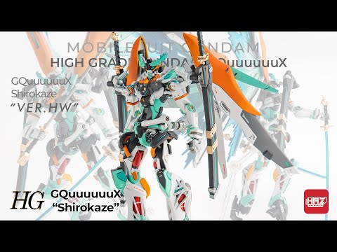 HG Gundam GQuuuuuuX | Gunpla Custom Build | Shirokaze Ver. Hw