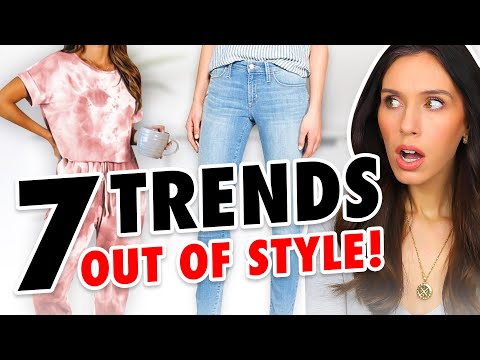 7 Fashion Trends OUT OF STYLE in 2021! *trash or donate*