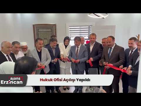 Hukuk Ofisi Açılışı Yapıldı