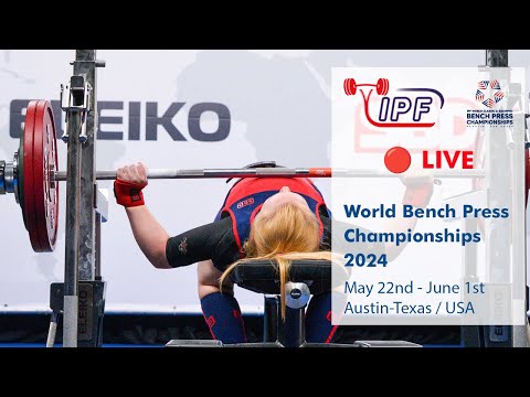 Women & Men Open Equipped, 47-52 & 59-66 kg - World Bench Press Championships 2024