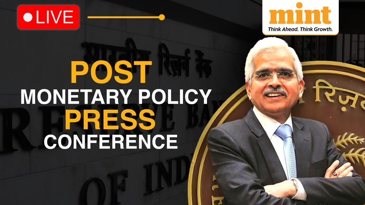 LIVE: RBI Post Monetary Policy Presser | RBI Changes Hawkish Stance To 'Neutral' | Shaktikanta Das