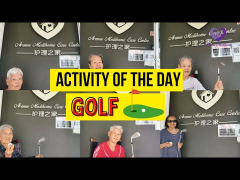 Activity of The Day : Playing Golf ⛳