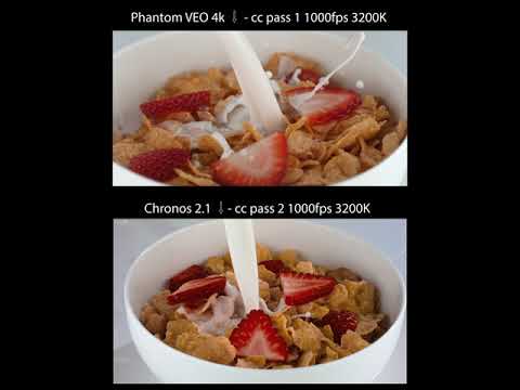 Chronos vs Phantom color chart test #shorts