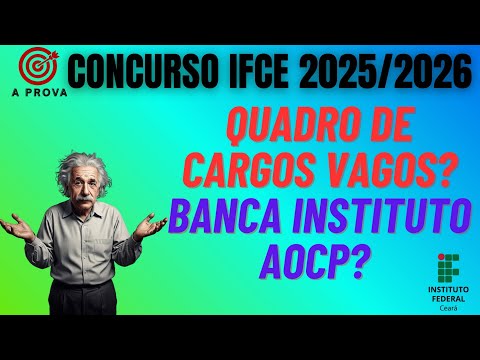 IFCE COMPETITION - 2025/2026 - VACANT POSITIONS