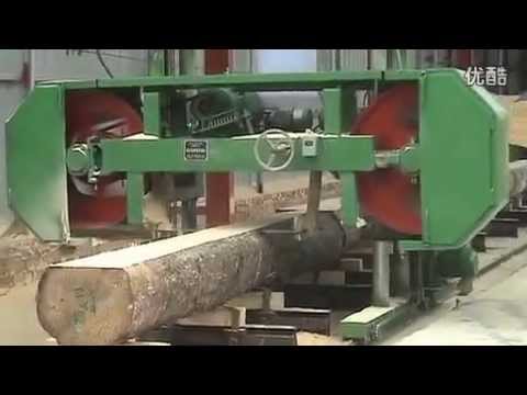 Horizontal Wood Band Saw- For Large Diameter Logs