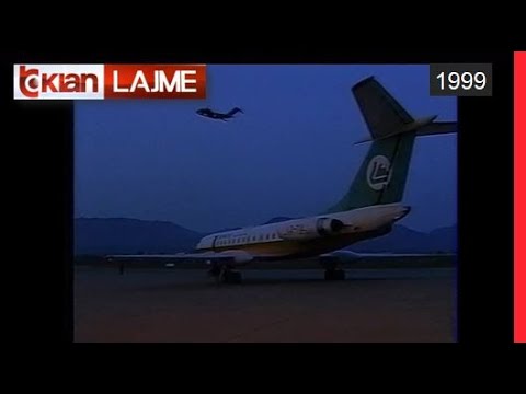 Alarmi per bombe ne aeroportin e Rinasit - (29 Prill 1999)
