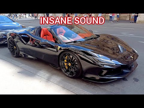 Ferrari F8 Spider INSANE STARTUP SOUND *Cold Start* 