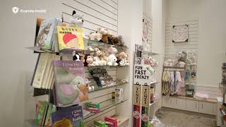 Watch the video - Pharmacy and Gift Shop (opens in a modal)