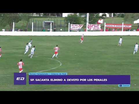 Sp. Sacanta eliminó a Devoto por los penales