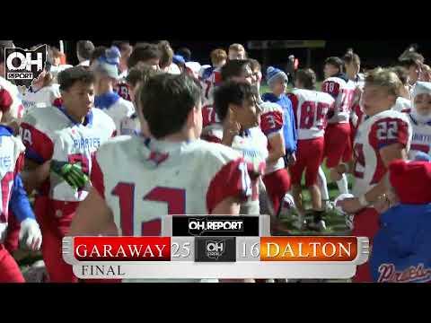 Garaway Takes Out Dalton 25-16 In Regional Semi's
