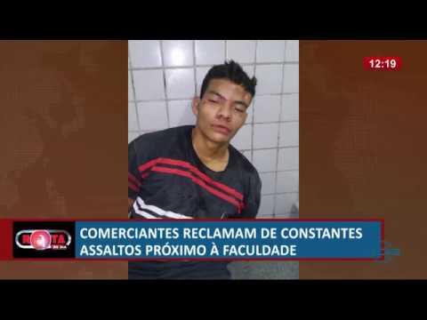 ROTA DO DIA 24 06  Comerciantes reclamam de constantes assaltos proÌximo aÌ€ faculdade