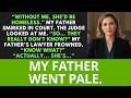 My Father Mocked Me in Court — Then He Learned Who Owned the Estate... Fox Revenge.