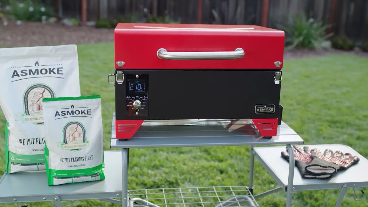 Asmoke Asmoke AS660N-2 WOOD PELLET GRILL SILVER — Product Overview