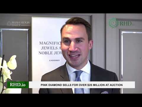 Pink diamond sells for over $26 million at auction
