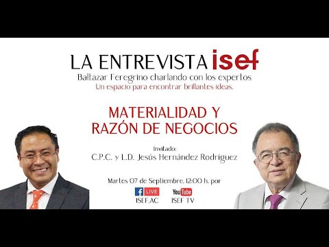 Programa #62: MATERIALIDAD Y RAZÓN DE NEGOCIOS