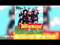 The Aquabats: Fight Song!, but it’s extended with AI