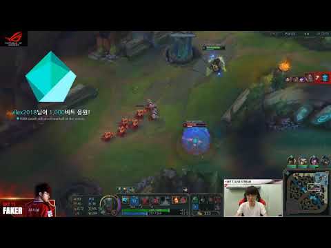 SKT Faker stream Pyke, KDA 0/4/7. Jul 15, 2018