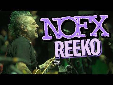 NOFX - LAST REEKO - PUNK IN DRUBLIC FEST,  SAN PEDRO, 2024 - 4K LYRICS OK