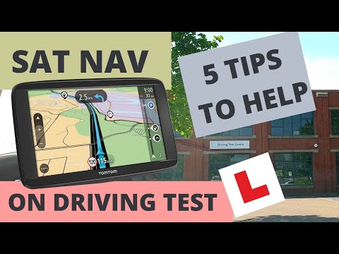 Using Sat Nav in Driving Test 2020 Driving Tips Top 5