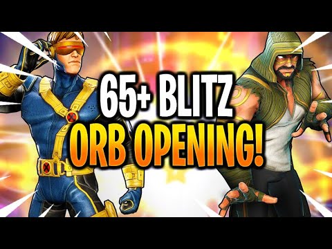 *NEW* 60+ BLITZ ORB OPENING! - MARVEL Strike Force - MSF