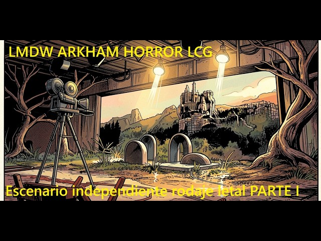 Vídeo relacionado con Asmodee Arkham Horror LCG: Rodaje letal Pack de Escenario