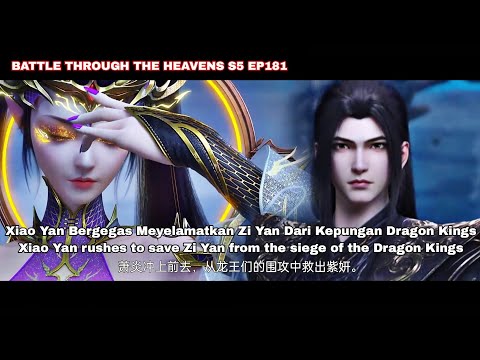 Battle Through The Heavens Season 5 Episode 181 Indo English Sub || Zi Yan Vs Tiga Dou Sheng B3