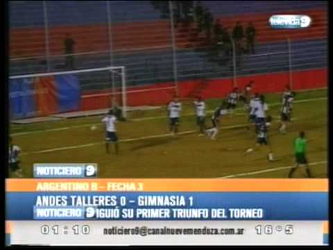 Talleres 0 - Gimnasia (Mza) 1 - Argentino B - 2012 - Fecha 3
