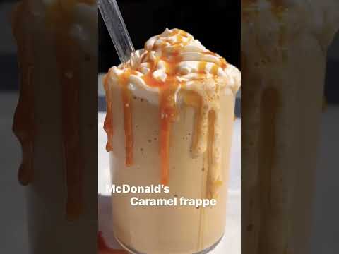 Make your own 𝐌𝐜𝐃𝐨𝐧𝐚𝐥𝐝'𝐬 𝐂𝐚𝐫𝐚𝐦𝐞𝐥 𝐅𝐫𝐚𝐩𝐩𝐞! ✨ #shorts #caramel #frappe #mcdonalds