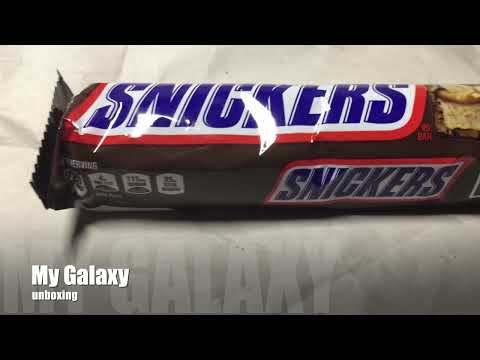 UNBOXING SNICKERS 2 BARS CHOCOLATE.