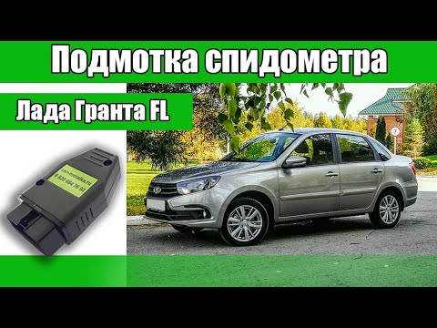 Подмотка спидометра и 'мозгов' Лада Гранта FL с АБС