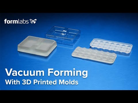 Vacuum Forming With 3D Printed Molds | Vacuum Forming Process Step By Step Tutorial