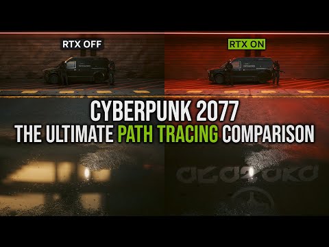 Cyberpunk 2077 - The Ultimate Path Tracing (RT Overdrive) Comparison [4K]