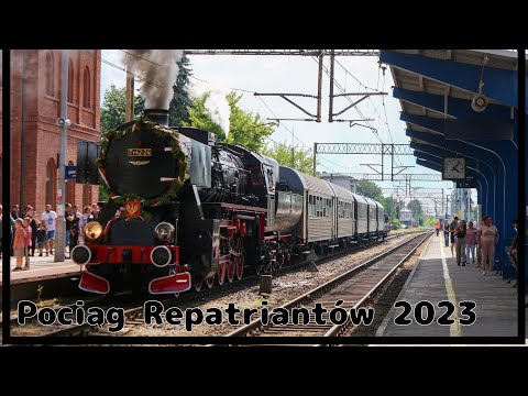 Specjał na 100 subów! Pociąg Repatriantów w Kępnie.