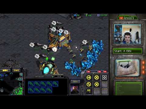 StarCraft Remastered 1v1 (FPVOD) Artosis (T) vs sivamon (P) Circuit Breakers