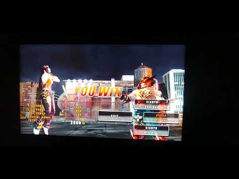 Tekken 5 Dark Ressurection  Devil Jin Obliteration Throw and Choke Winpose on Lili Slowmo Ko Ryona