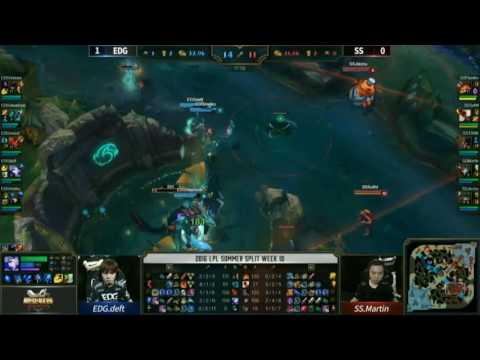 HighLight SS vs EDG Game 2 LPL 8-7-2016 Snake vs Edward