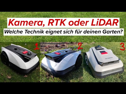 Welcher ECOVACS GOAT ist der Richtige für dich? – Kamera, RTK oder LiDAR Technologie? Unser Ratgeber