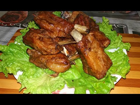 Свиные РЕБРЫШКИ в духовке Просто ОБЪЕДЕНИЕ в Соевом Соусе. Pork ribs in the oven