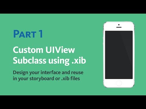 Custom UIView from Xib file in Xcode 5 for Reusable Components - Part 1