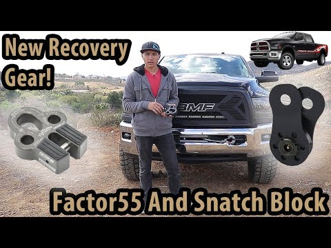 Factor55 Flatlink Multi-Mount and Tuff Stuff Snatchblock: New Recovery Gear!